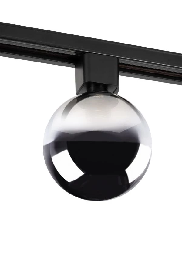 Lucide TRACK TYCHO Track spot - 1-circuit Track lighting system - 1xG9 - Smoke  (Extension) - turned off